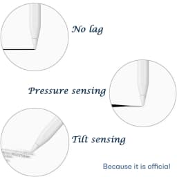 Soft Pencil Tips for Apple Pencil 1st / 2nd / 3rd /Pro Generation, Double-Layered iPad Stylus Nib, Both Soft and Hard
