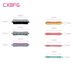 12pcs Heatless Hair Curler No Heat Hair Rollers Soft Curling Rod Pull Core Lazy Curls Flexi Rods Wave Formers Hair Styling Tools