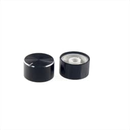 10PCS aluminum knob encoder sound card potentiometer knob fine inside hole 6mm volume power amplifier adjustment metal cap