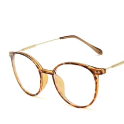 Men And Women Round Anti Blue Glasses Computer Frame Optical Lenses New Arrival 2023