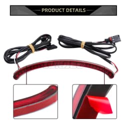 For Harley Softail Fat Bob FXFBS 114 FXFB 2018-2022 Motorcycle LED Rear Fender Taillight Turn Signal Running Light Lamp Parts