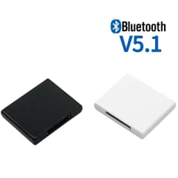 Black & White V5.1 A2DP Music Receiver Adapter Suitable For IPhone 30 Pin Dock Docking Station Speaker With 1 LED