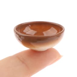 10pcs Dollhouse Miniature Bowl Dish Round Mini Cutlery Toy 1/12 Scale Doll House Kitchen Dinning Accessory