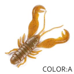 Supercontinent Filet Craw 40mm/15pcs 70mm/6pcs Soft Lure Fishing Lures shrimp Lobster Soft Plastic Lure Fishing Lures