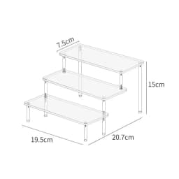 Acrylic Display Stand Ladder Shelf Hand-made Figure Toy Animation Car Model Blind Box Perfume Storage Model Stand