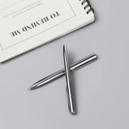 1 PC Mini Portable Waterborne Metal Ballpoint Pen Multiple Color Refills Signature Pen Advertising Pen Office School Supplies