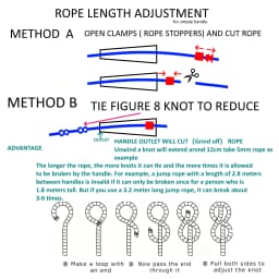 JR100 5 MM 6 mm diameter TPU (80A 90A) and PVC (80A) skip rope 15.5cm middle-long handle NEVERTOOLATE GOOD QUALITY