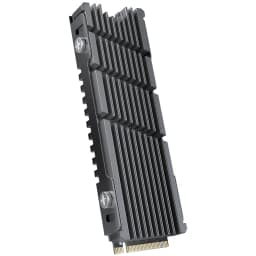 JEYI Cooler II 2280 SSD Heatsink M.2 NVME Radiator Magnesium Aluminum Alloy PC Efficient Radiator with Thermal Silicone Pad