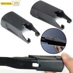 2Pcs/pair Front Windscreen Wiper Arm Cover Cap Clips For Mercedes Benz W176 W246 W205 W213 Newer Style Tab Pinch Car Replacement