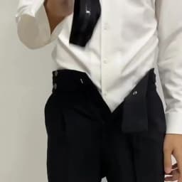 Black Shirt Stay Belt for Men Women Keep Shirt Tucked In Adjustable Elastic Non-slip Wrinkle-Proof Shirt Holder Strap Lock Belt