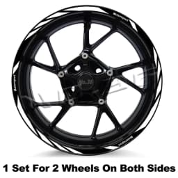 For R1250RS F900R/XR F800R S1000XR/RR/R R nine t R1200R G310R K600GTL Motorcycle Wheel Sticker Rim Stripe Decal Accessories