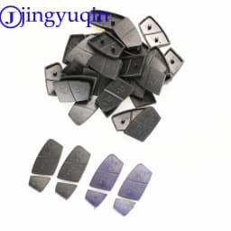 jingyuqin Replacement Rubber Pad 3 Buttons Flip Car Remote Key For Fiat Punto Ducato Stilo Panda Idea Doblo Bravo Key Cover Case