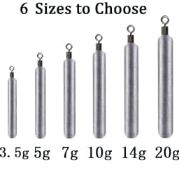 10pcs/lot Fishing Sinker 3.5g 5g 7g 10g 14g 20g Fishing Weights Sinkers Carp Fishing Baits Sinker Fishing Tackle Accessories