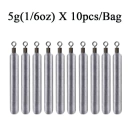 10pcs/lot Fishing Sinker 3.5g 5g 7g 10g 14g 20g Fishing Weights Sinkers Carp Fishing Baits Sinker Fishing Tackle Accessories