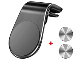 Magnetic Car Phone Holder Air Vent Clip Mount Rotation Cellphone GPS Support For Xiaomi Red Mi Huawei Samsung Phone Stand in Car