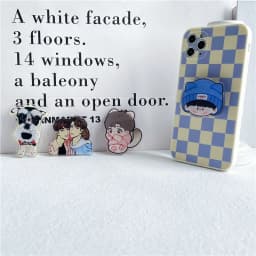 Custom Acrylic Phone Grip Round Foldable Cartoon Photo Customized Logo Anime Hologram Personalized Mobile Clear Phone Holder