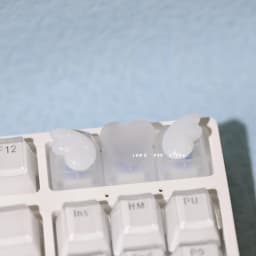 Limited Special Price,Personalized Transparent Translucent Keycaps Cute Wings Crystal Keycaps Handmade Mechanical Keyboard Cap