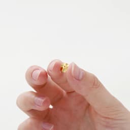 30Pcs 4/6/8mm 14K/18K Gold Color Brass Round Wave Spacer Beads for DIY Jewelry Making Supplies Findings Accessories