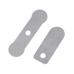 10pcs Air Compressor Valve Plates Aluminum Sheet Silver For Air Compressor Silent Oil Free Machine Compressor Valve Plate Set