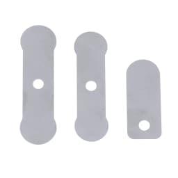 10pcs Air Compressor Valve Plates Aluminum Sheet Silver For Air Compressor Silent Oil Free Machine Compressor Valve Plate Set