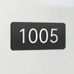 Acrylic Door Plate Shop Sign Customized 3D House Number for Office Home Flats Store Bar Hotel Apartment with Sticker or Magnet