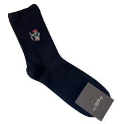 Good Quality Cartoon Gentleman Bear Men's Socks Cotton Harajuku Style Sport Boys Skateboard Novelty Breathable Christmas Gifts