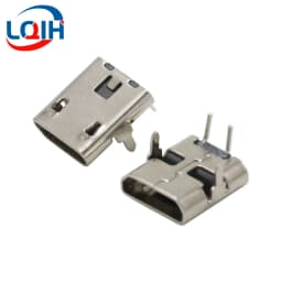 10PCS Micro USB 2 5Pin Connector Jack Female DIP SMD For Phone Tabletels Speakers etc Charging Port Socket Power v8 Plug Data