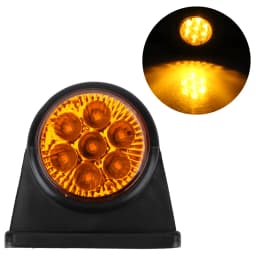 12V 24V Truck Light Trailer Position Corner Side Marker LED Turn Signal Lamp Brake Parking Boat Marine Lorry Caravan Accessories