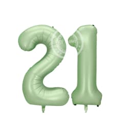40inch Vintage Green Number Balloon 18inch Heart Balloons For 30 40 50 60 70 Happy Birthday Party Decoration DIY Home Supplies