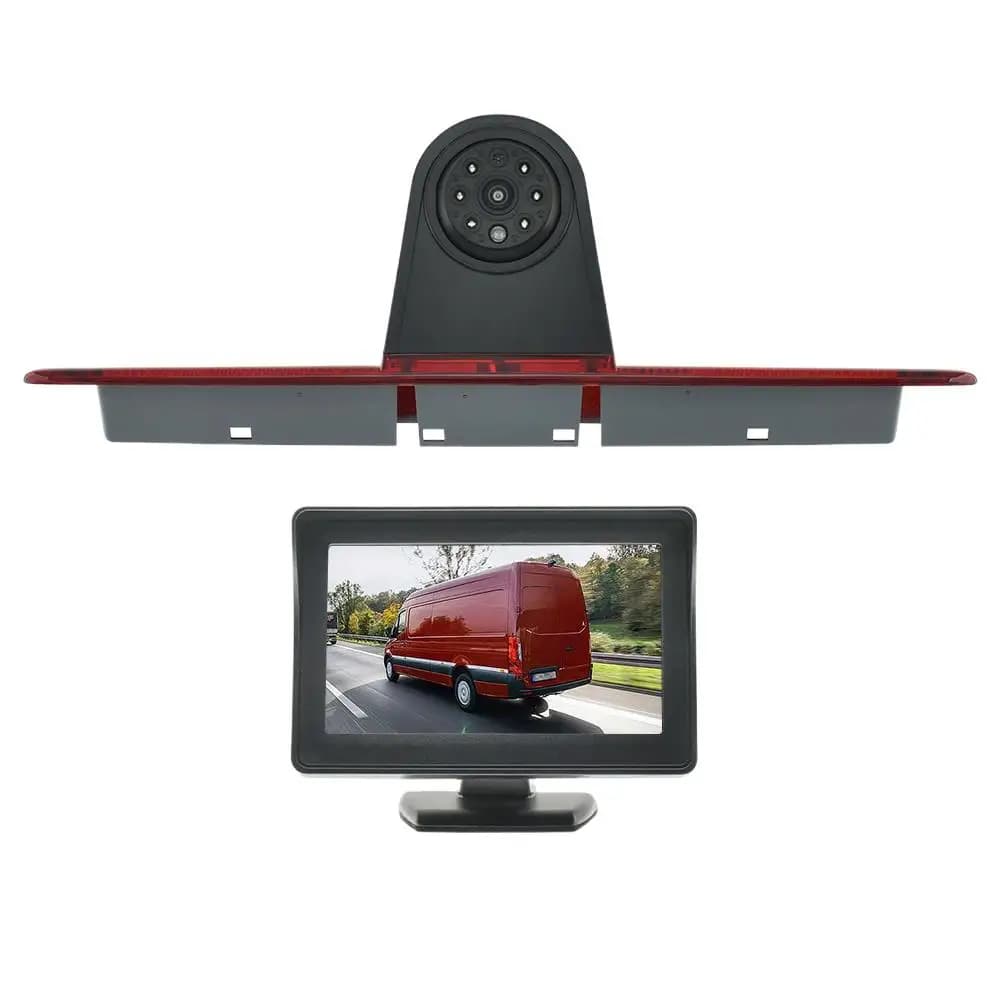 Car Rear View Camera Brake Light 4.3 Inch Monitor For Mercedes-benz Sprinter W906 |Volkswagen Crafter Caravelle T5/T6
