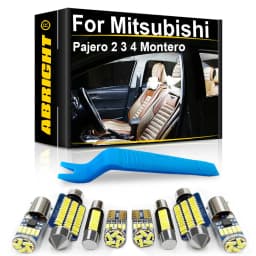Car Interior LED Lights For Mitsubishi Pajero 2 3 4 Montero Shogun MK2 MK3 MK4 V20 V60 V80 V73 V93 1990-2020 Accessories Canbus