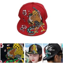 BASEBALL CAPS FOR BOTH Men Women Boys Girls Punk Studded Baseball Hip-Hop Hat Adjustable Snapback Spike Rivet Stud Cap