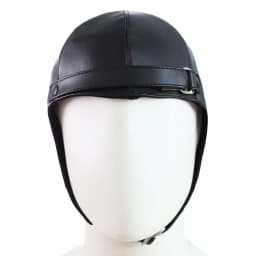 Novelty Knight Hat Winter PU Hats For Men Warm Mask Knight Helmet Knitted Cap Handmade Gladiator Mask Hat