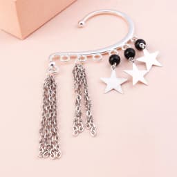 Aihua 1pc Bohemian No Picering Pearls Stone Ear Cuff Wrap Stud Clip Earrings For Women Girl Trendy Earrings Jewelry Bijoux
