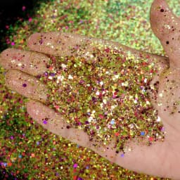 50g/Bag 3D Nail Sequins Hexagon Shape Mixed Size Flakes Holographic Glitter Powder Manicure UV Polish Decoration Nail Sequins