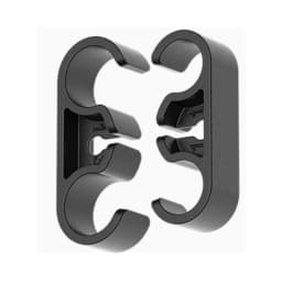 Cable comb clip of water-cooled row buckle radiator water-cooled pipe buckle chassis decoration and arrangement cable harness