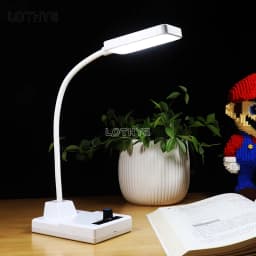 NE555 LED Dimming Table Lamp Kit PWM Circuit DIY Soldering Assembly DIY Electronic Kit 8.5W 5V 2A With Switch Potentiometer