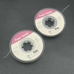 25feet/roll Dental Orthodontic Elastic Power Solid Thread Dental Power Thread 0.030 Dentist Tool