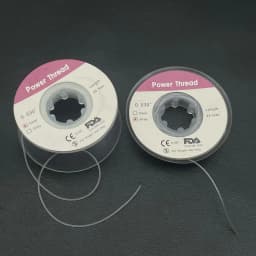 25feet/roll Dental Orthodontic Elastic Power Solid Thread Dental Power Thread 0.030 Dentist Tool