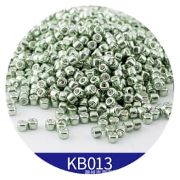 365pcs 2mm Japanese Metallic Bronze Cylindrical Glass Beads 10/0 Loose Spacer Seed Beads for Needlework Jewelry Making Sewing