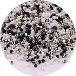 365pcs 2mm Japanese Metallic Bronze Cylindrical Glass Beads 10/0 Loose Spacer Seed Beads for Needlework Jewelry Making Sewing