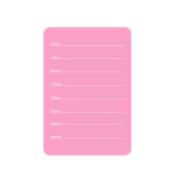 GAHAMACA Acrylic Lashes Holder Pad Individual Eyelash Tablet Palette Eyelash Pad Lash Extension Glue Pallet Holder Card