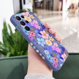 Showy Flowers Phone Case For Samsung Galaxy S25 S24 S23 S22 S21 S20 Ultra Plus FE Note 20 ultra 10 9 Plus Cover