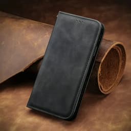 Strong Magnetic Leather Case For Motorola Moto G85 G75 G15 G05 G55 G54 G84 Edge 50 Neo 40 Pro Wallet Cards Solt Flip Book Cover