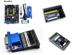 FPGA Development Board CycloneIV EP4CE6 with LCD VGA OV7670 Camera & Network Interface, JTAG AS Programmer for Electronics Learn