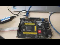 FPGA Development Board CycloneIV EP4CE6 with LCD VGA OV7670 Camera & Network Interface, JTAG AS Programmer for Electronics Learn