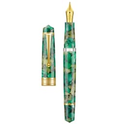 Asvine P20 Piston Filling Fountain Pen Acrylic Beautiful Patterns EF/F/M/ Stub Nib with Golden Clip Smooth Writing Gift Pen