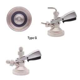 Draft Beer Homebrew Keg Coupler Beer Dispenser Type S/D/A/G Brass Body Stainless Probe Hose Barb & Push In Fitting