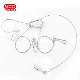 Light Suspension Kit Stainless Steel Hang Rope Hook Galvanized Steel Cable Hanging Lights Grow Light Fixtures 10/15kg 22/33lbs