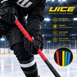 UICE Hockey Grip Tape Ice Hockey Stick Tape Heat Shrinkable Sleeve For Ice Hockey Badminton Sports Accessories Stick Grip